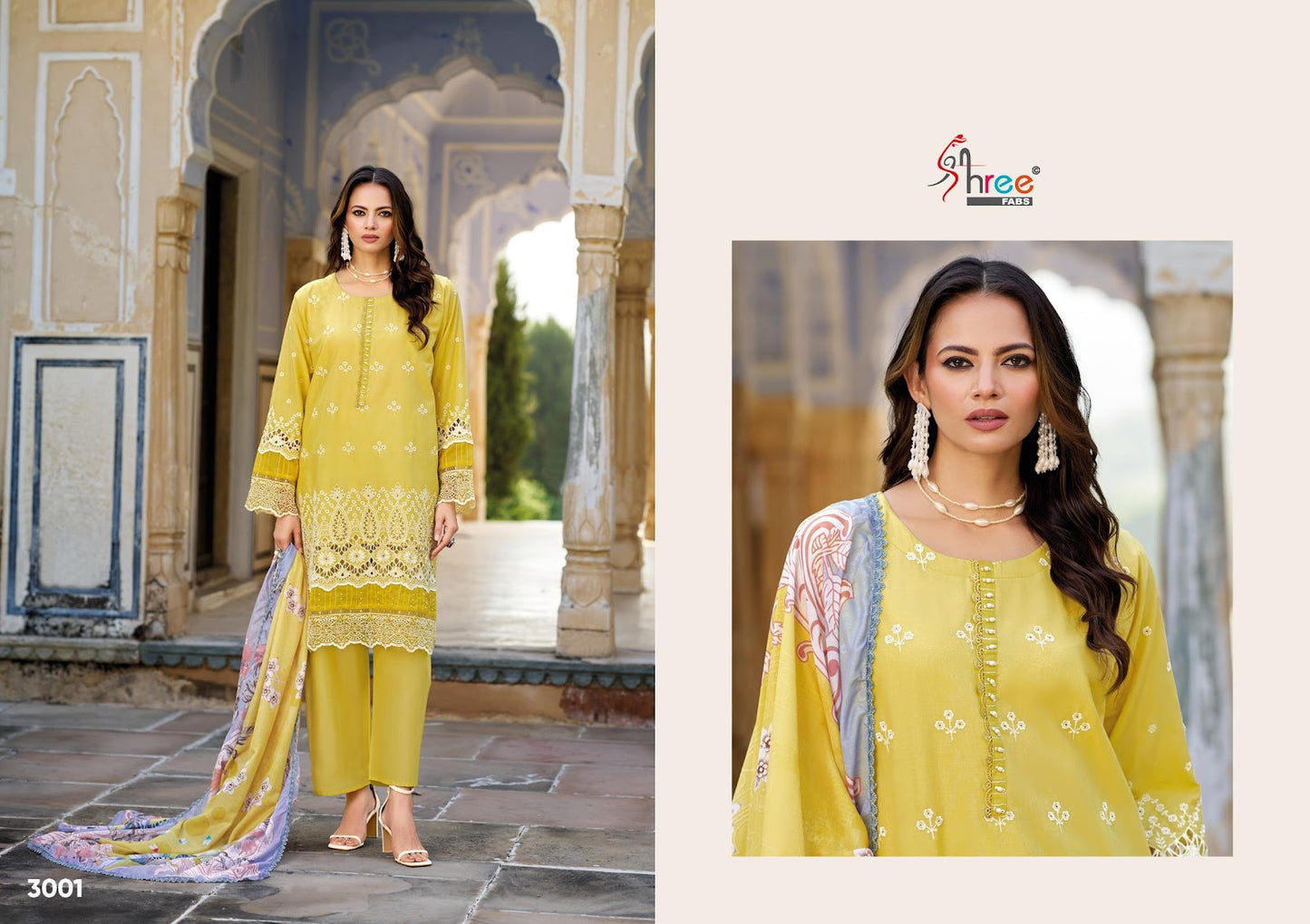 Maria B Vol 3 Shree Fabs Cambric Cotton Pakistani Readymade Suits Manufacturer Ahmedabad
