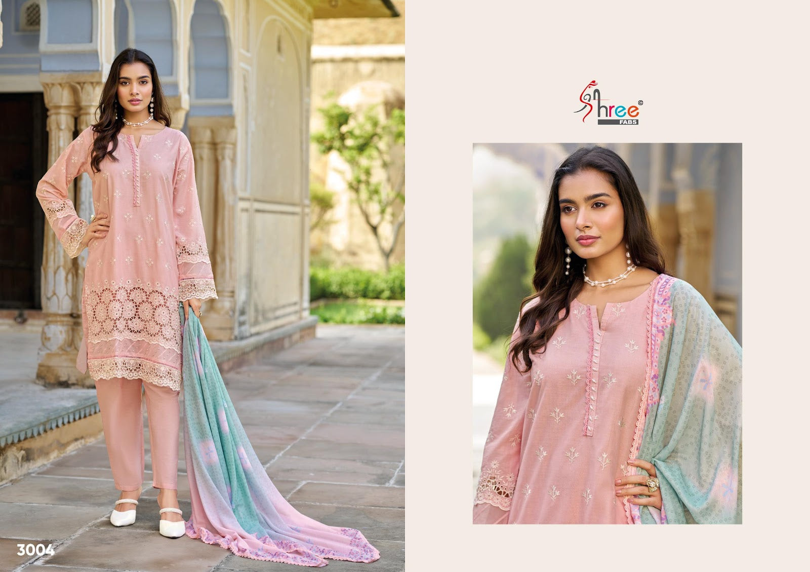 Maria B Vol 3 Shree Fabs Cambric Cotton Pakistani Readymade Suits Manufacturer Ahmedabad