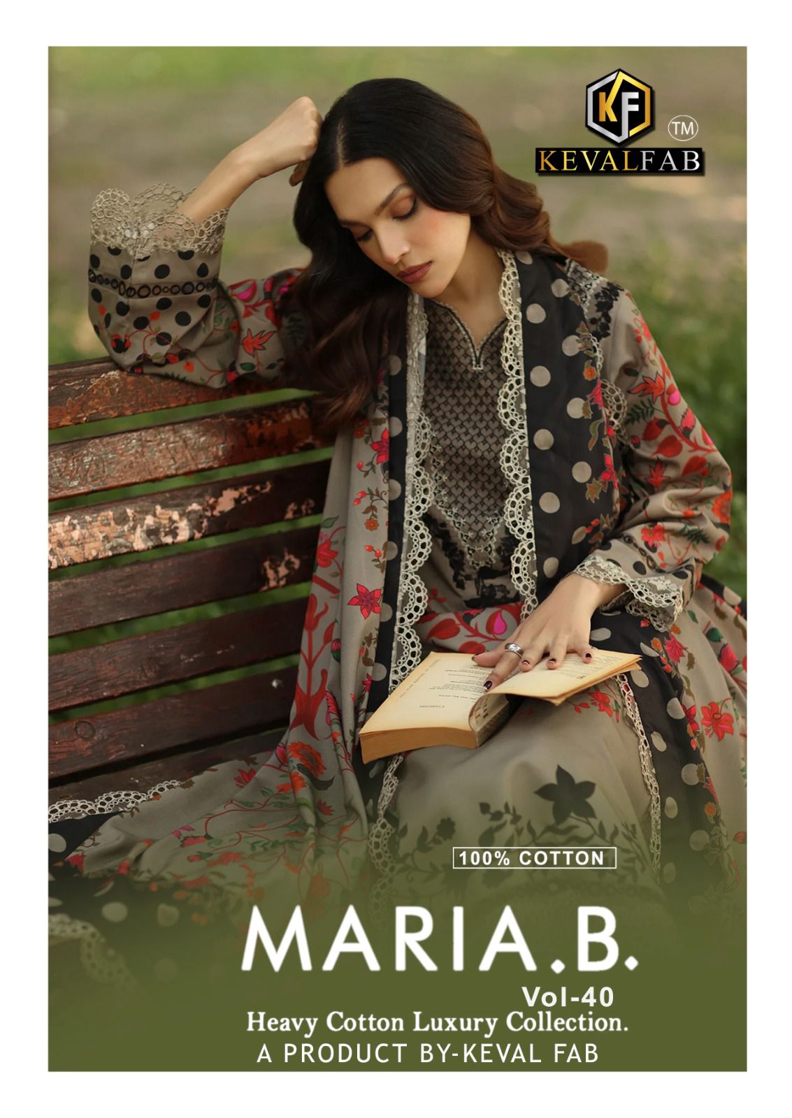 Maria B Vol 40 Keval Fab Cotton Karachi Salwar Suits Manufacturer Ahmedabad