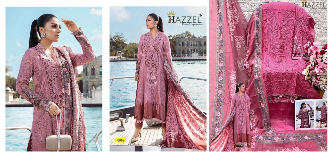 Maria B Vol 6 Hazzel Rayon Cotton Pakistani Salwar Suits