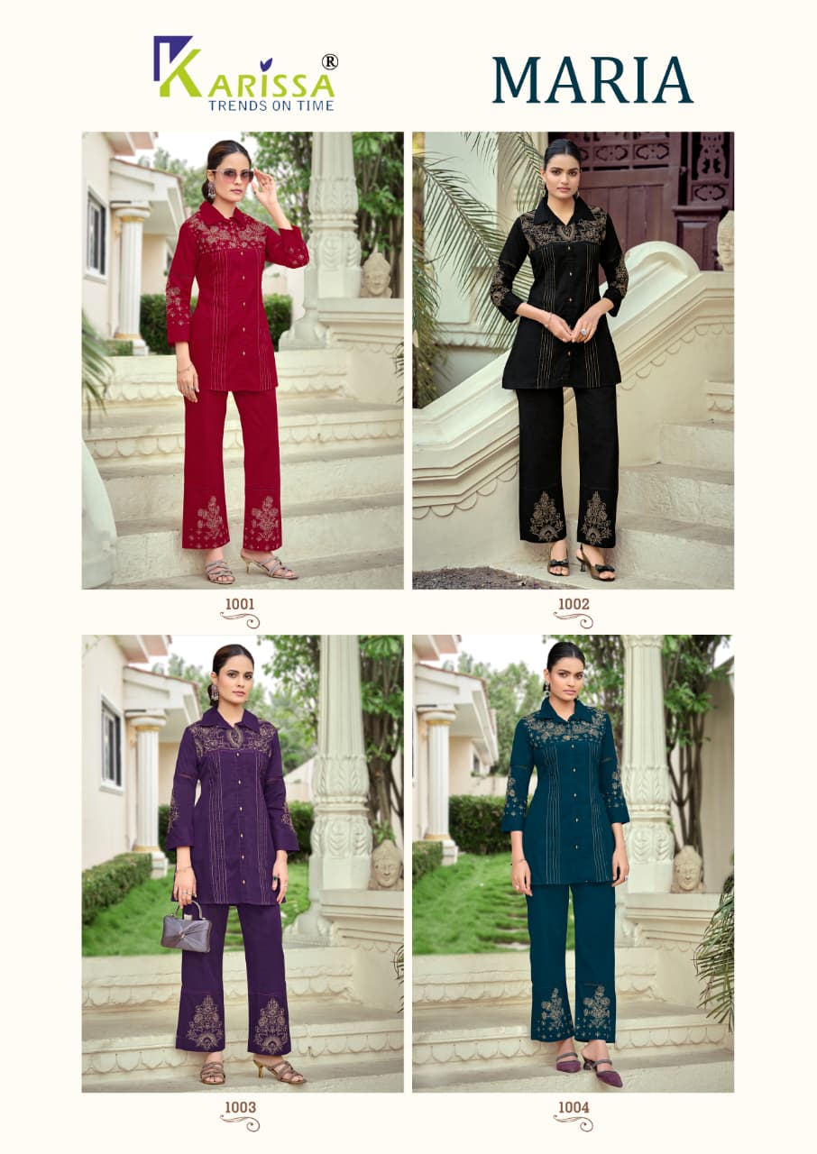 Maria Karissa Cotton Co Ord Set Supplier Ahmedabad