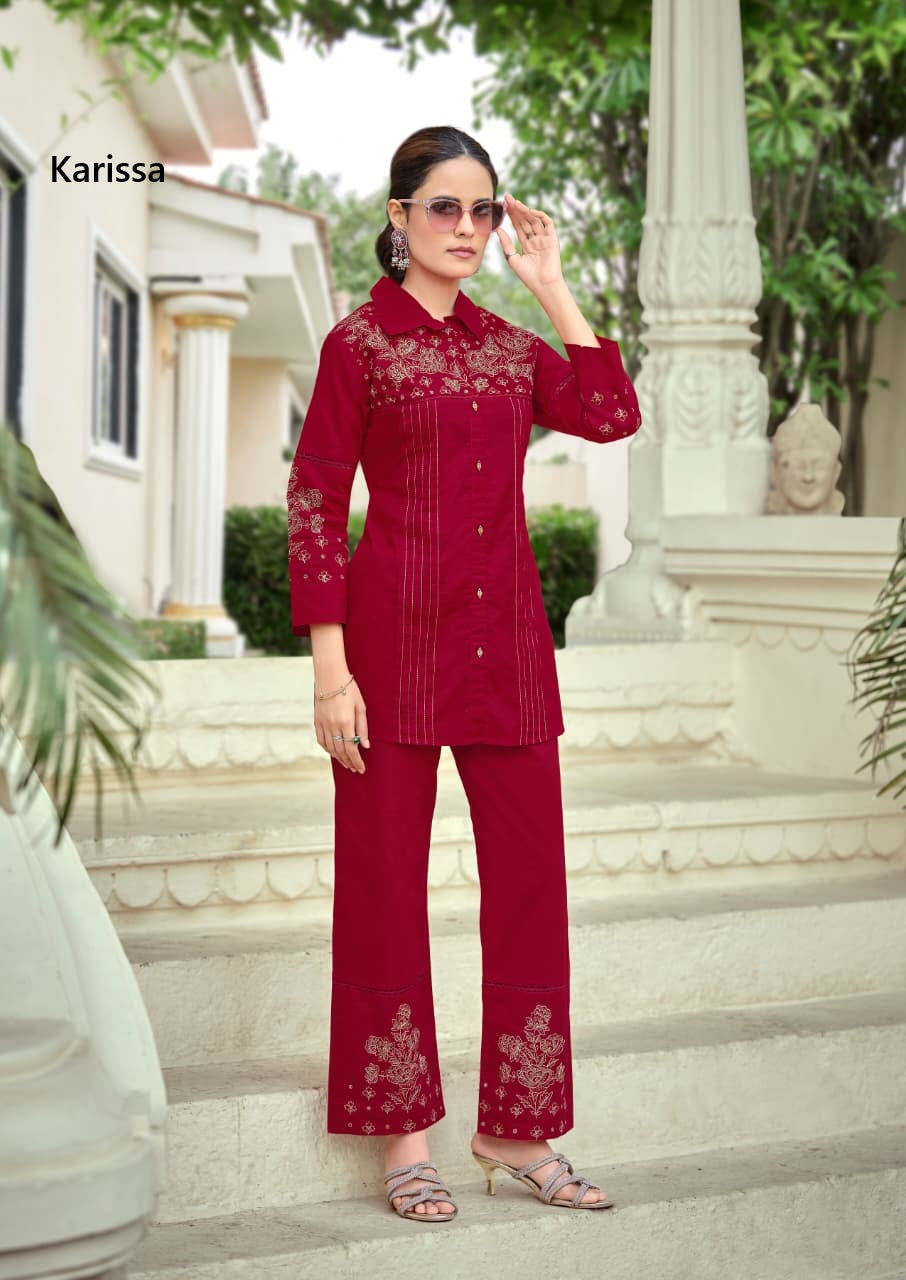 Maria Karissa Cotton Co Ord Set Supplier Ahmedabad