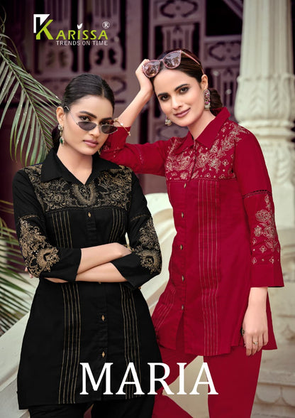 Maria Karissa Cotton Co Ord Set Supplier Ahmedabad