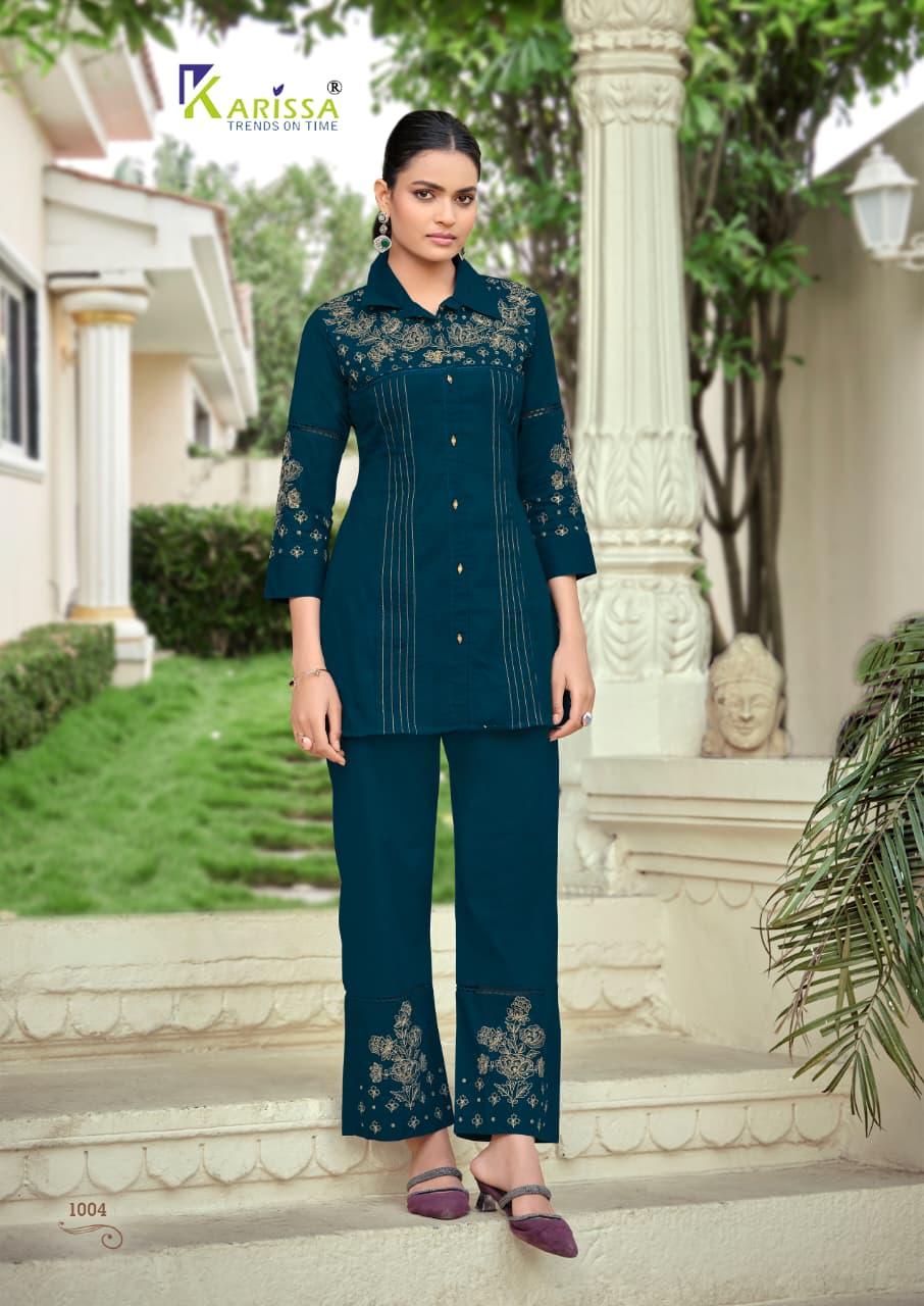 Maria Karissa Cotton Co Ord Set Supplier Ahmedabad