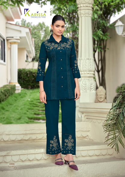 Maria Karissa Cotton Co Ord Set Supplier Ahmedabad