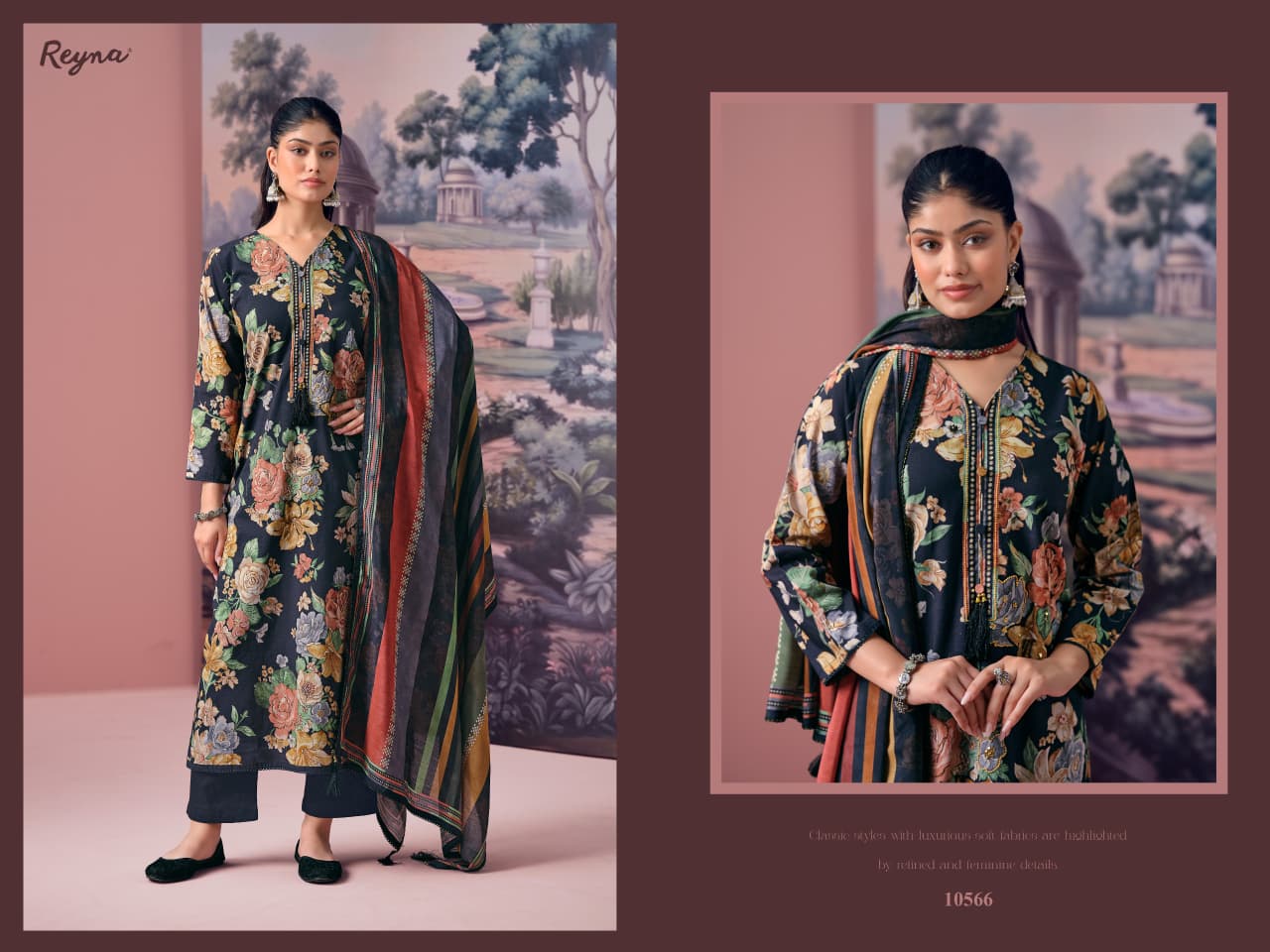 Mariam Reyna Cotton Pakistani Salwar Suits Manufacturer Ahmedabad