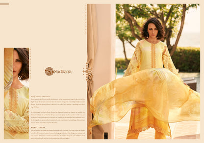 Mariam Sadhana Muslin Silk Pant Style Suits Wholesaler Gujarat