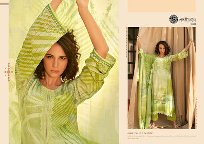 Mariam Sadhana Muslin Silk Pant Style Suits Wholesaler Gujarat