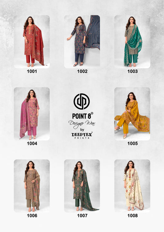 Marigold Vol 1 Deeptex Prints Jam Satin Readymade Pant Style Suits Supplier Ahmedabad