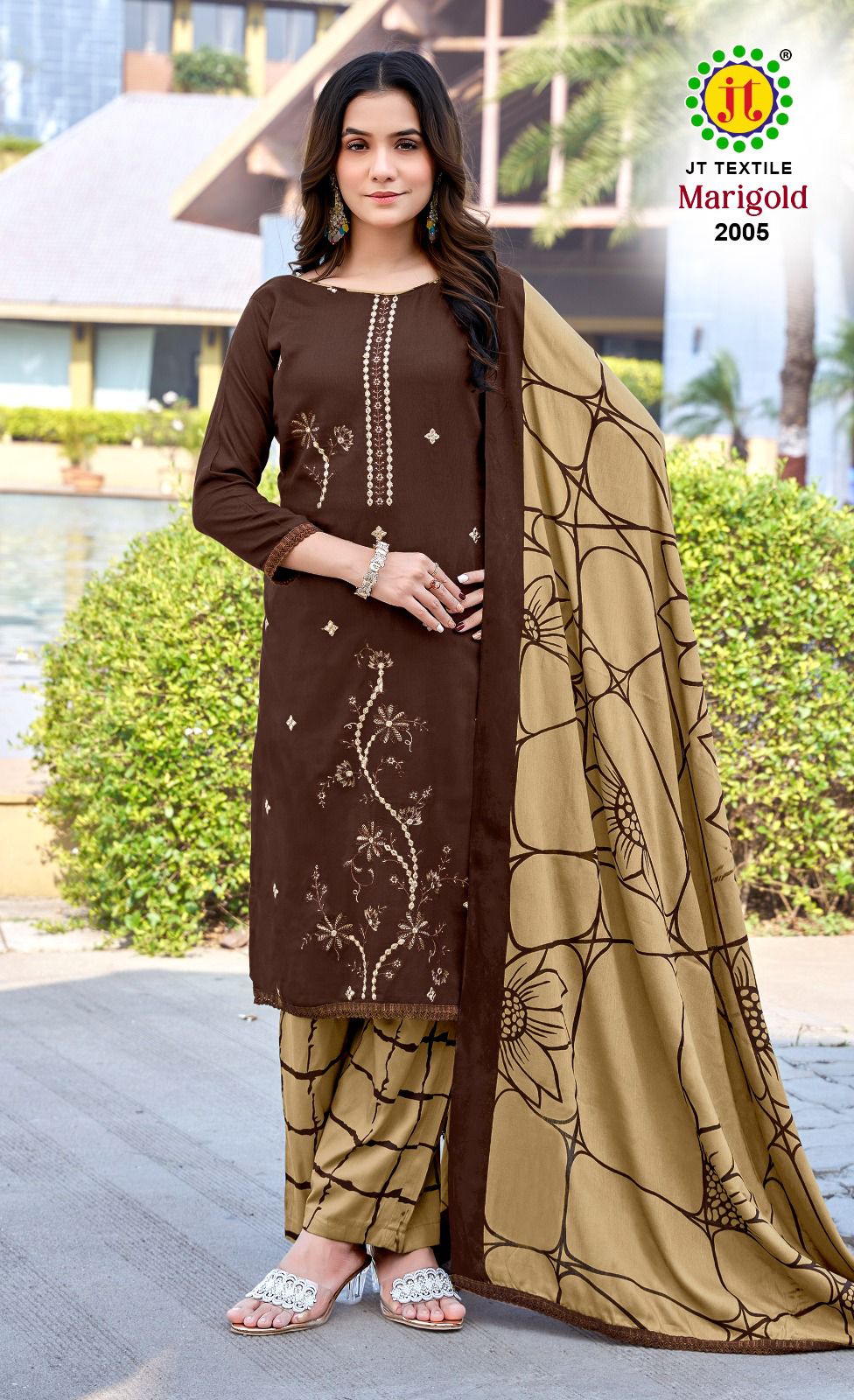 Marigold Vol 2 Jt Rayon Salwar Suits Exporter Ahmedabad