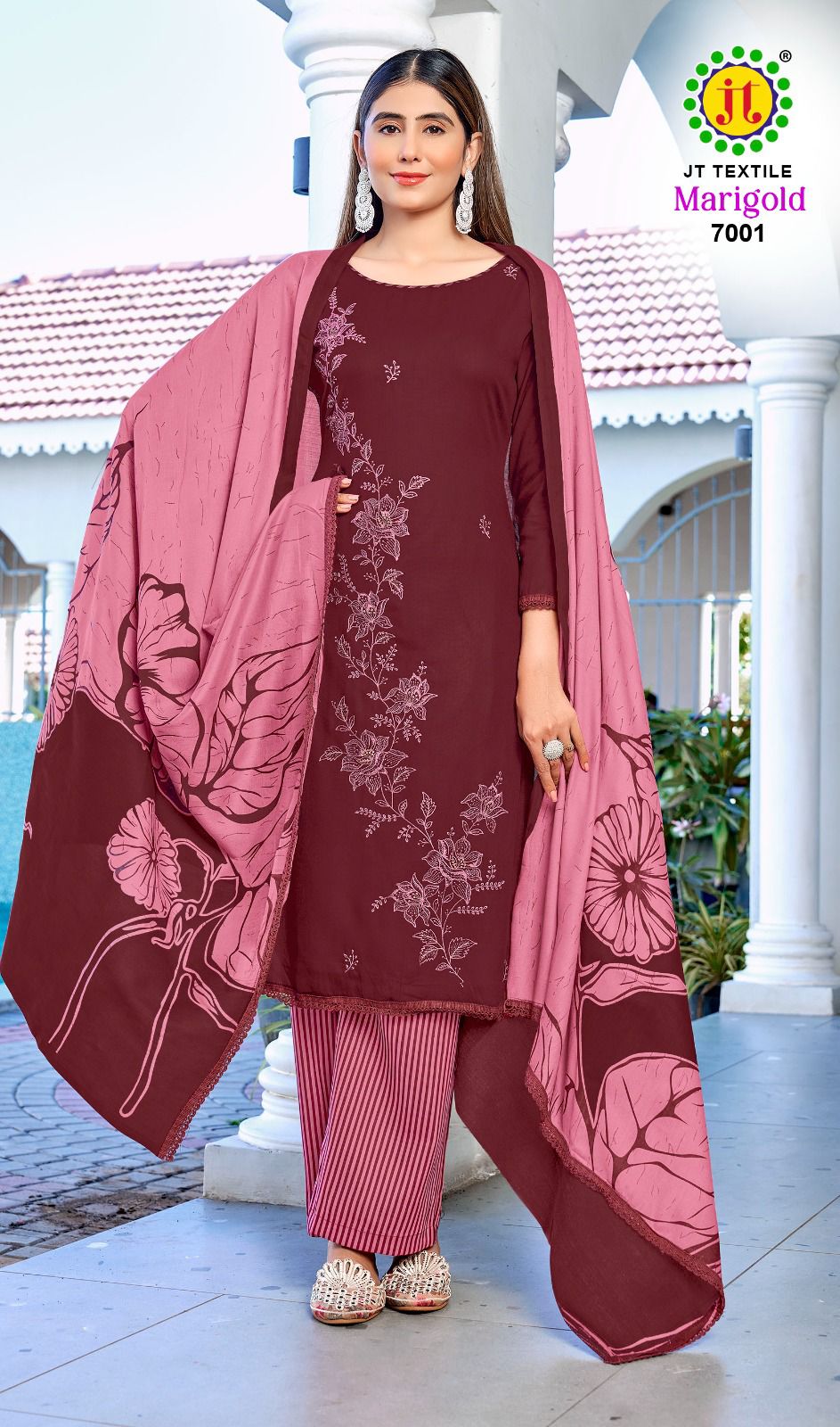 Marigold Vol 7 Jt Rayon Pant Style Suits Exporter
