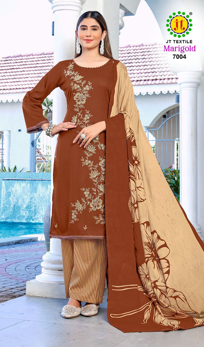 Marigold Vol 7 Jt Rayon Pant Style Suits Exporter