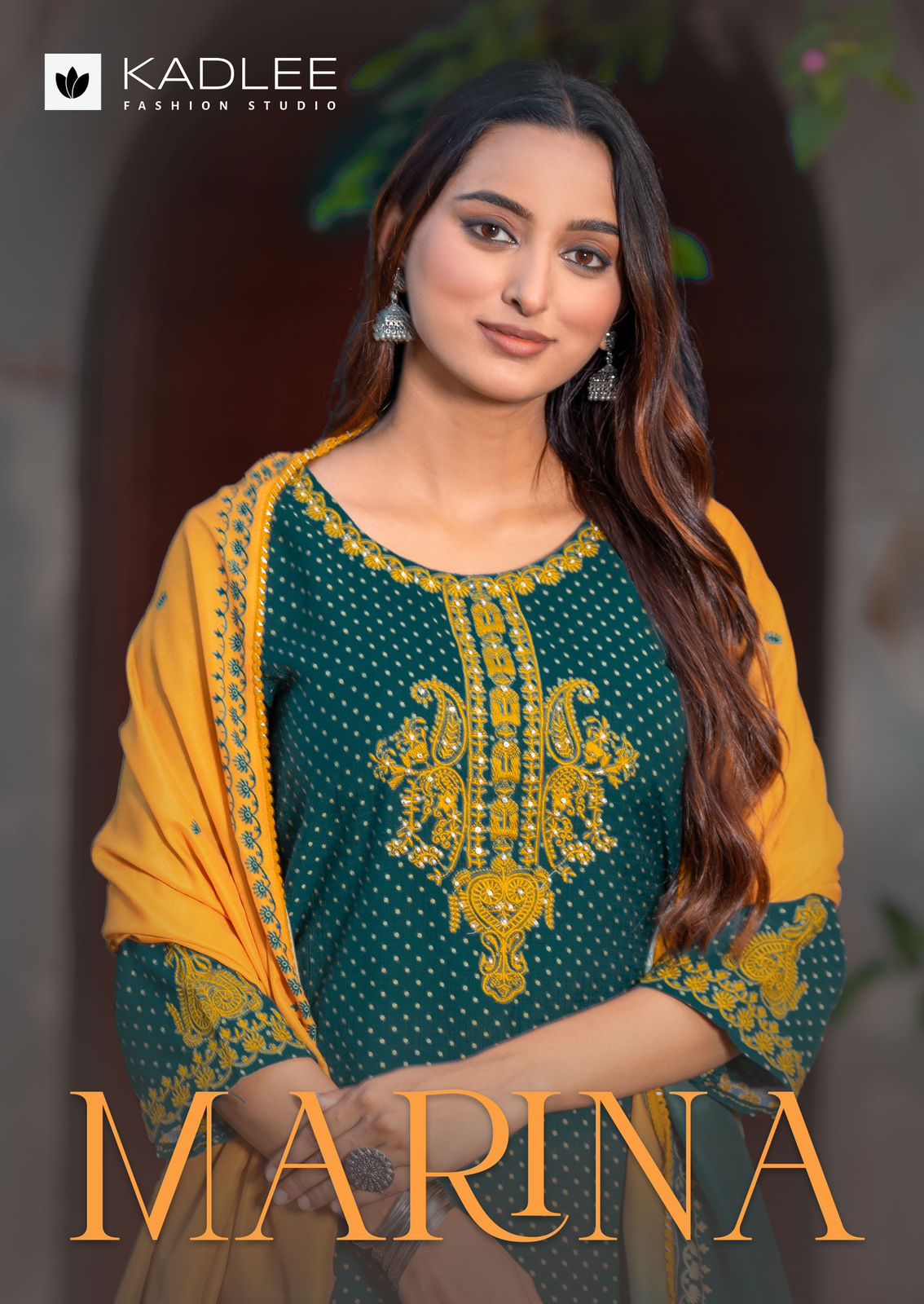 Marina Kadlee Rayon Readymade Pant Style Suits Supplier India