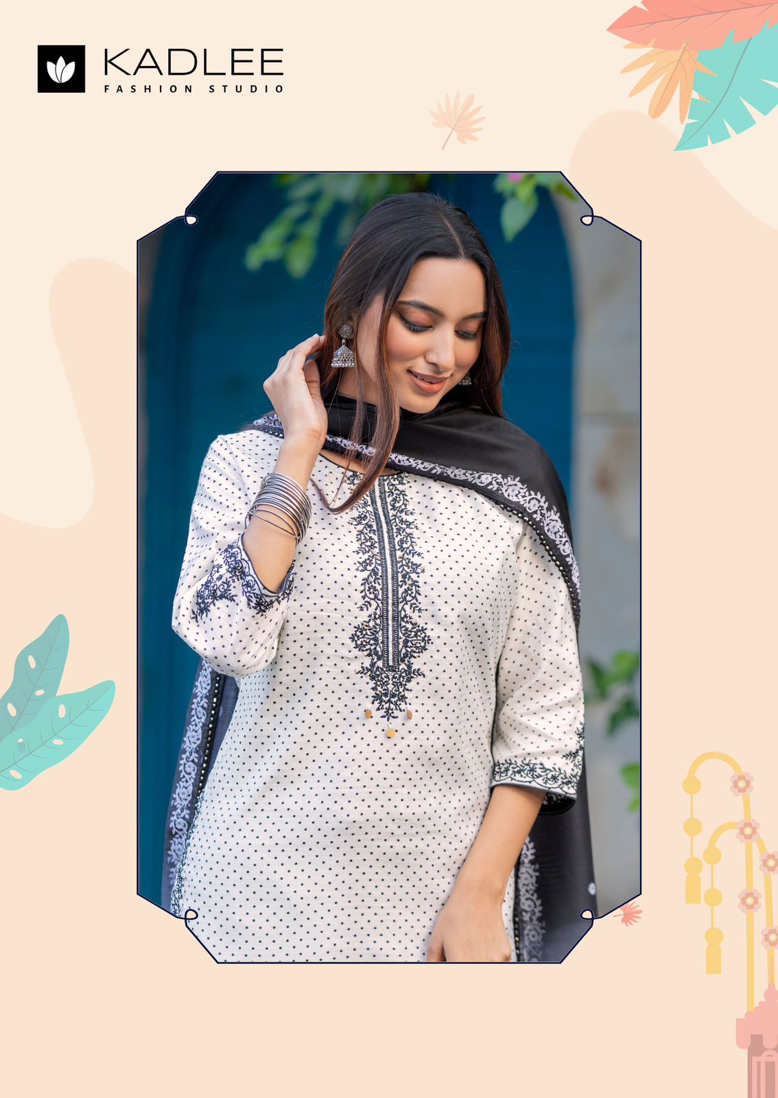 Marina Kadlee Rayon Readymade Pant Style Suits Supplier India