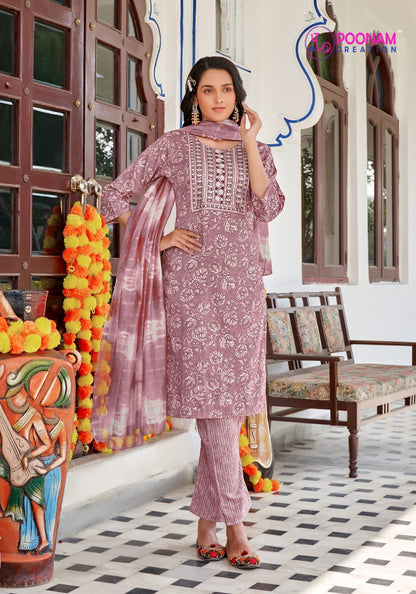 Marina Vol 5 Poonam Creation Capsule Readymade Pant Style Suits Exporter India
