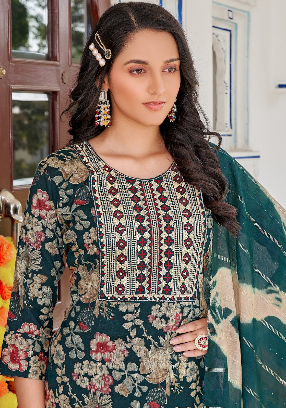 Marina Vol 5 Poonam Creation Capsule Readymade Pant Style Suits Exporter India