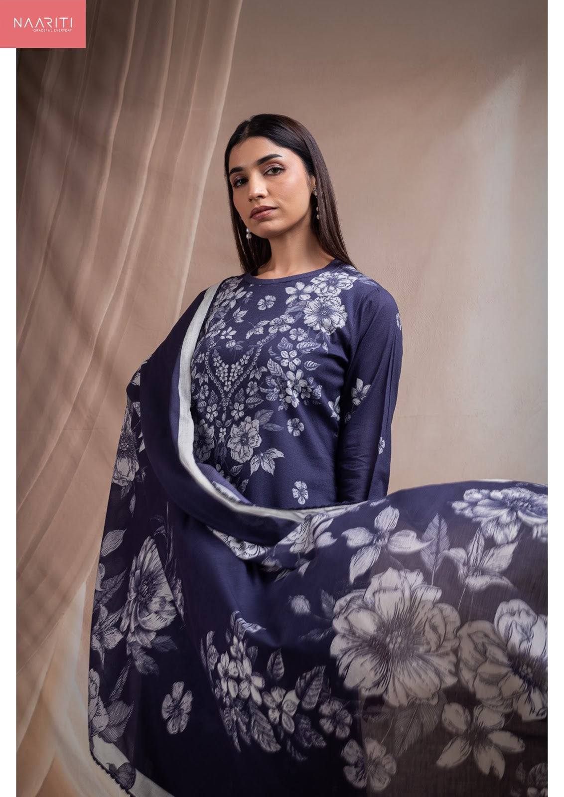 Marino Naariti Cotton Lawn Pakistani Salwar Suits Wholesale Rate