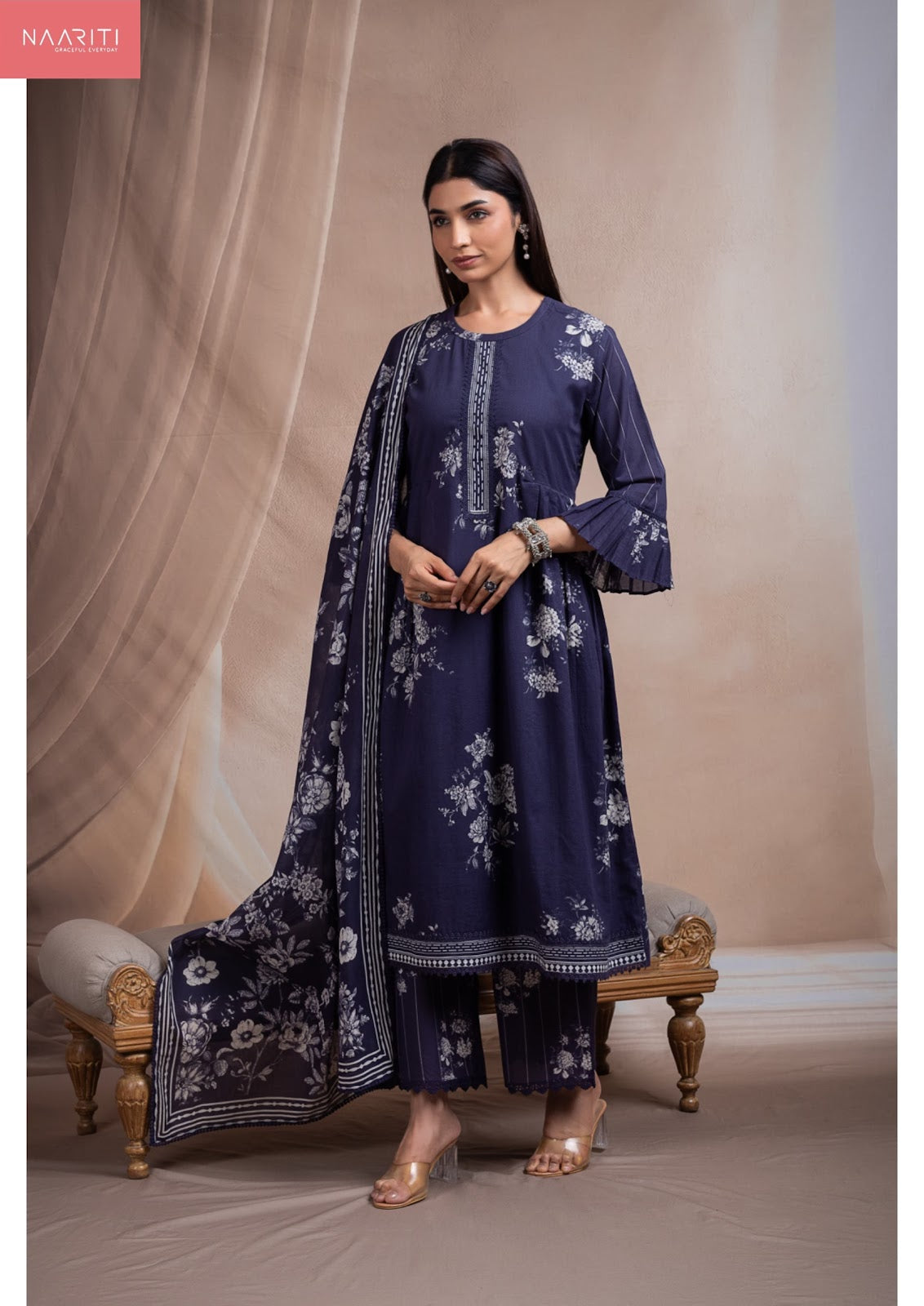 Marino Naariti Cotton Lawn Pakistani Salwar Suits Wholesale Rate