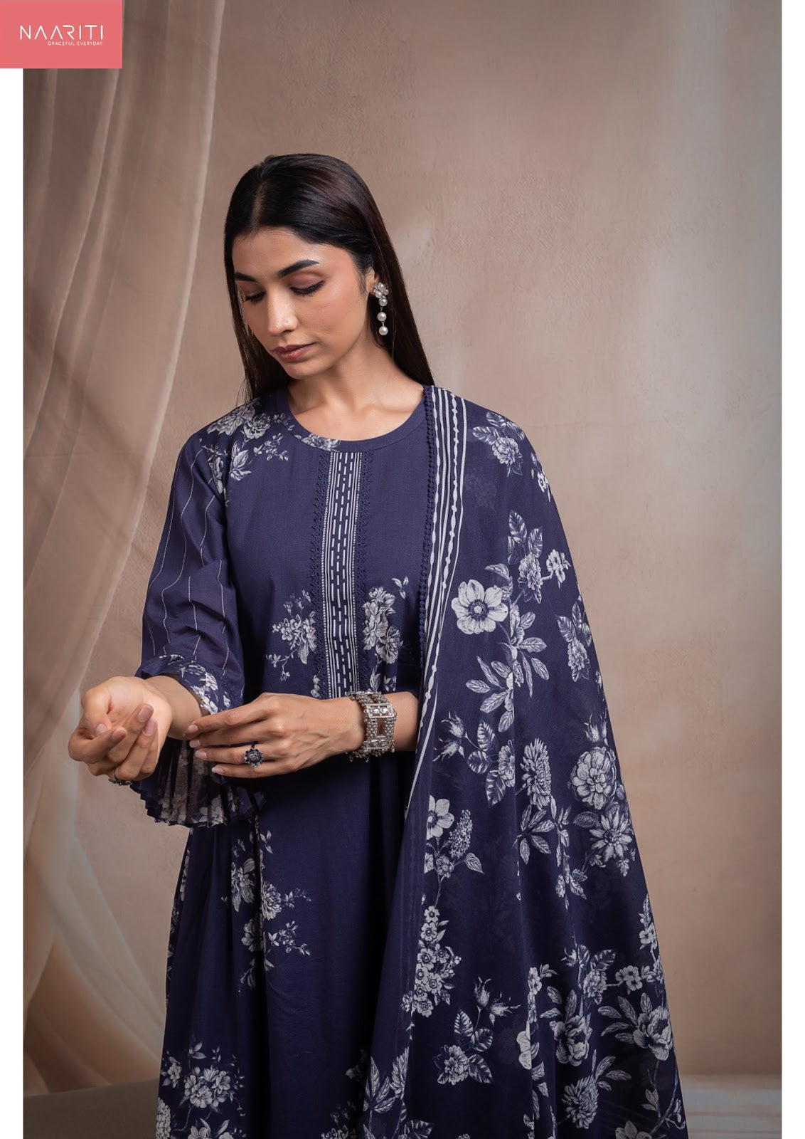 Marino Naariti Cotton Lawn Pakistani Salwar Suits Wholesale Rate