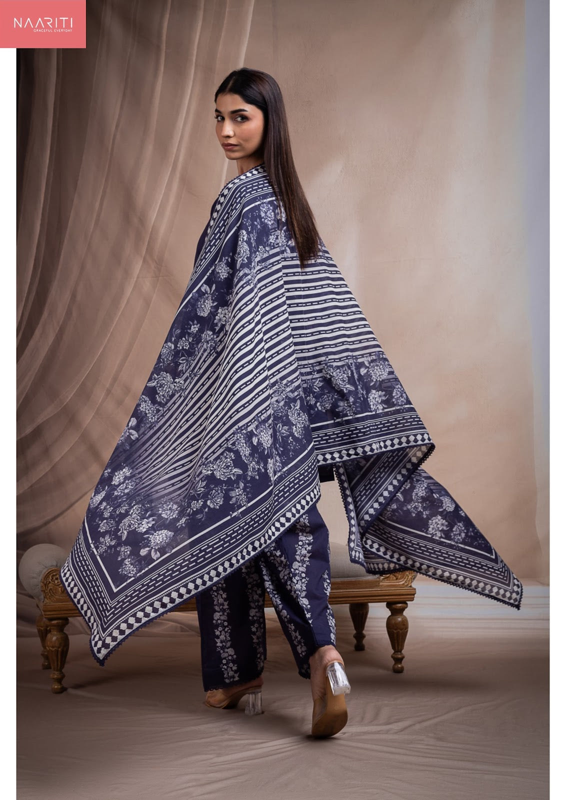 Marino Naariti Cotton Lawn Pakistani Salwar Suits Wholesale Rate