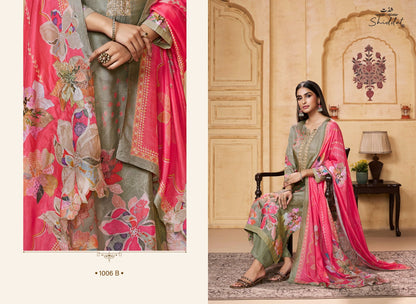 Maris 1006 Shiddat Muslin Pant Style Suits Manufacturer Ahmedabad