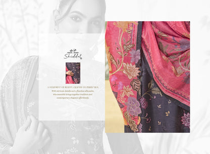 Maris 1007 Shiddat Muslin Pant Style Suits Supplier Gujarat