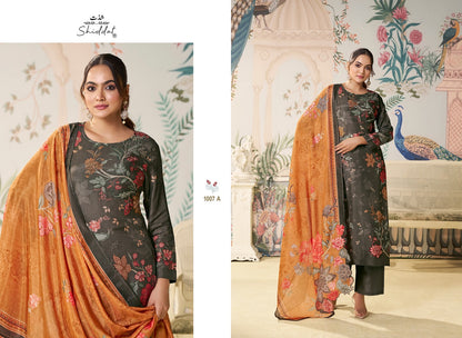 Maris 1007 Shiddat Muslin Pant Style Suits Supplier Gujarat