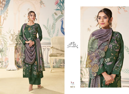 Maris 1007 Shiddat Muslin Pant Style Suits Supplier Gujarat