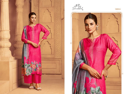 Maris 1009 Shiddat Muslin Pant Style Suits Wholesale Price