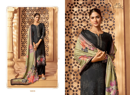 Maris 1009 Shiddat Muslin Pant Style Suits Wholesale Price