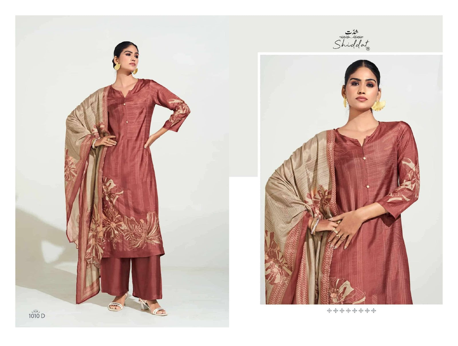 Maris 1010 Shiddat Muslin Pant Style Suits Exporter Gujarat