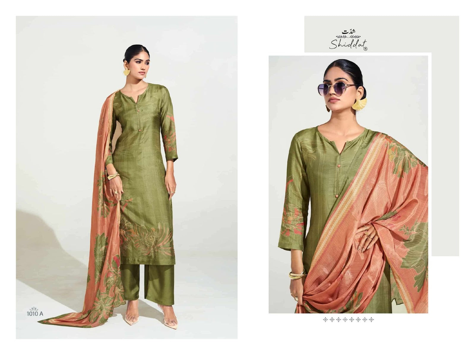 Maris 1010 Shiddat Muslin Pant Style Suits Exporter Gujarat