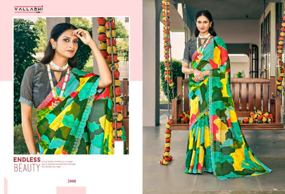 Marissa Vol 2 Vallabhi Lite Georgette Sarees Manufacturer India