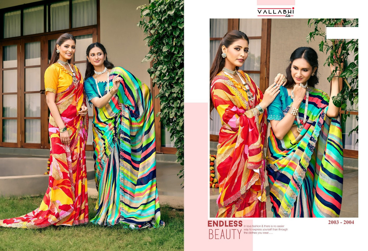 Marissa Vol 2 Vallabhi Lite Georgette Sarees Manufacturer India