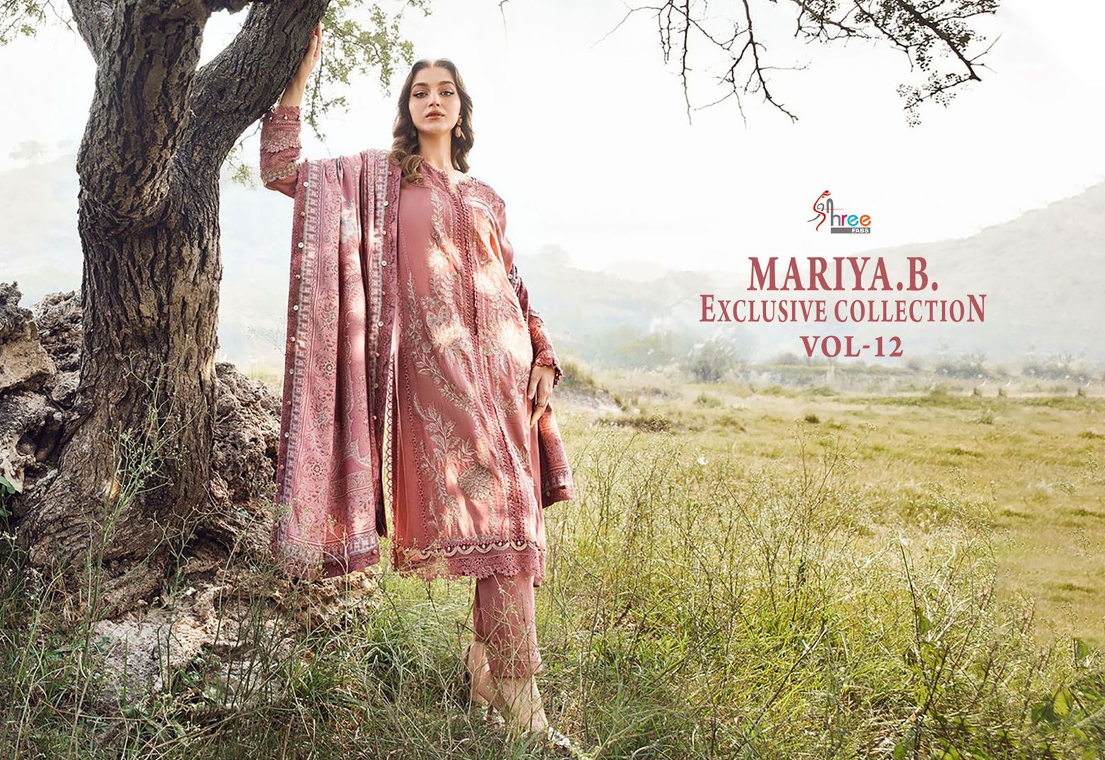 Mariya B Exclusive Collection Vol 12 Shree Fabs Reyon Pakistani Salwar Suits Manufacturer Ahmedabad