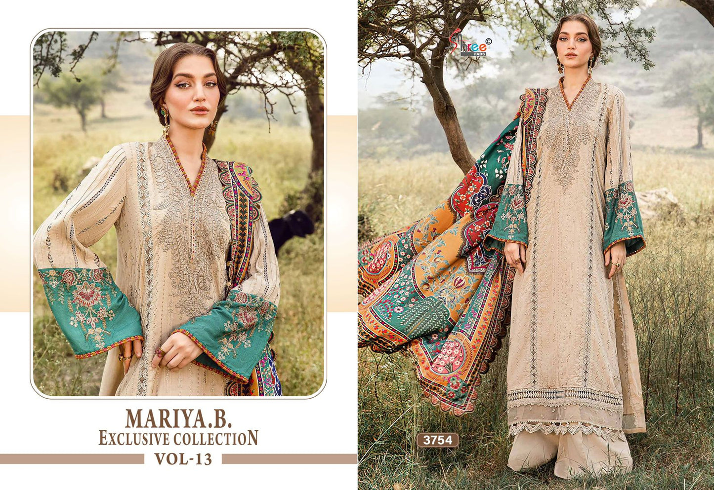 Mariya B Exclusive Collection Vol 13 Shree Fabs Reyon Pakistani Salwar Suits Supplier Ahmedabad