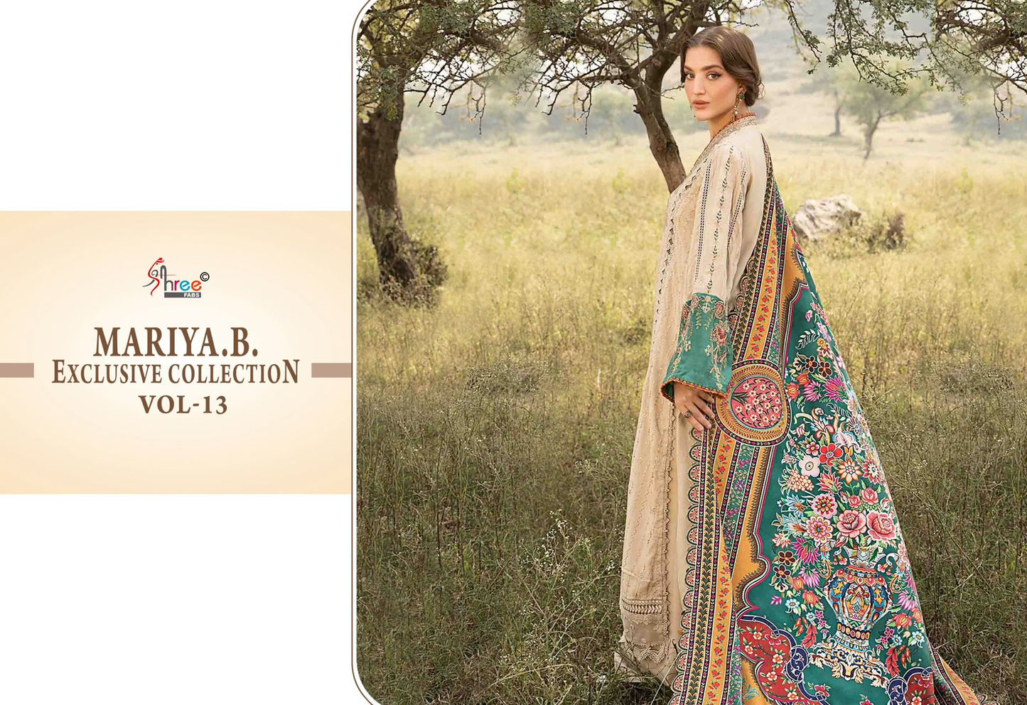 Mariya B Exclusive Collection Vol 13 Shree Fabs Reyon Pakistani Salwar Suits Supplier Ahmedabad