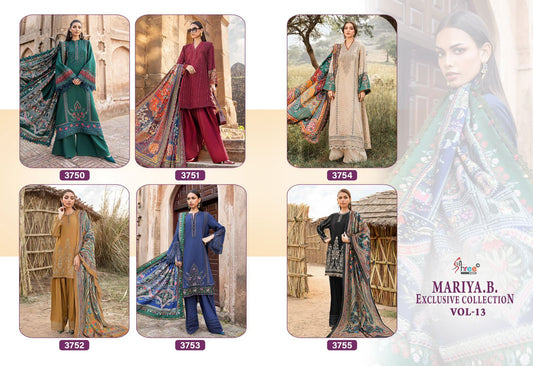 Mariya B Exclusive Collection Vol 13 Shree Fabs Reyon Pakistani Salwar Suits Supplier Ahmedabad