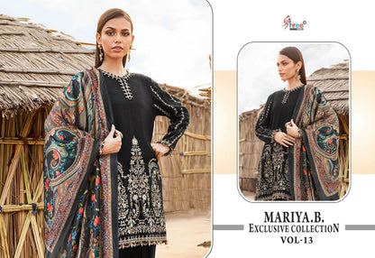 Mariya B Exclusive Collection Vol 13 Shree Fabs Reyon Pakistani Salwar Suits Supplier Ahmedabad