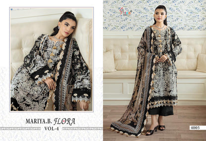 Mariya B Flora Vol 4 Shree Fabs Cotton Pakistani Patch Work Suits Manufacturer India