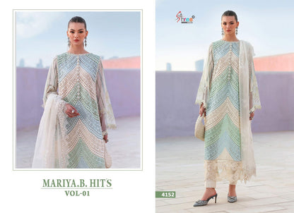 Mariya B Hits Vol 1 Shree Fabs Cotton Pakistani Salwar Suits Supplier Gujarat