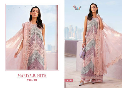 Mariya B Hits Vol 1 Shree Fabs Cotton Pakistani Salwar Suits Supplier Gujarat
