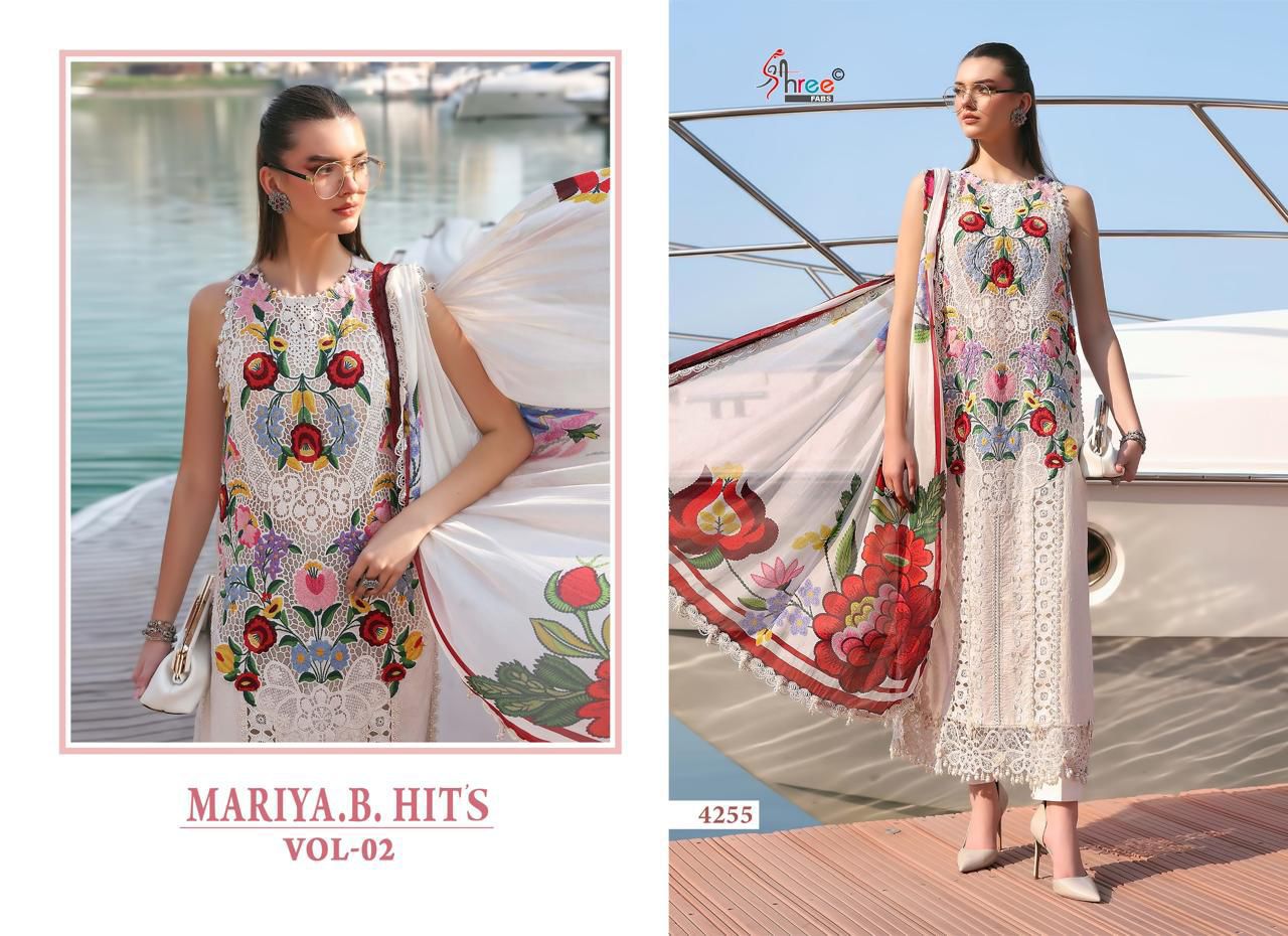 Mariya B Hits Vol 2 Shree Fabs Cotton Pakistani Salwar Suits Manufacturer India