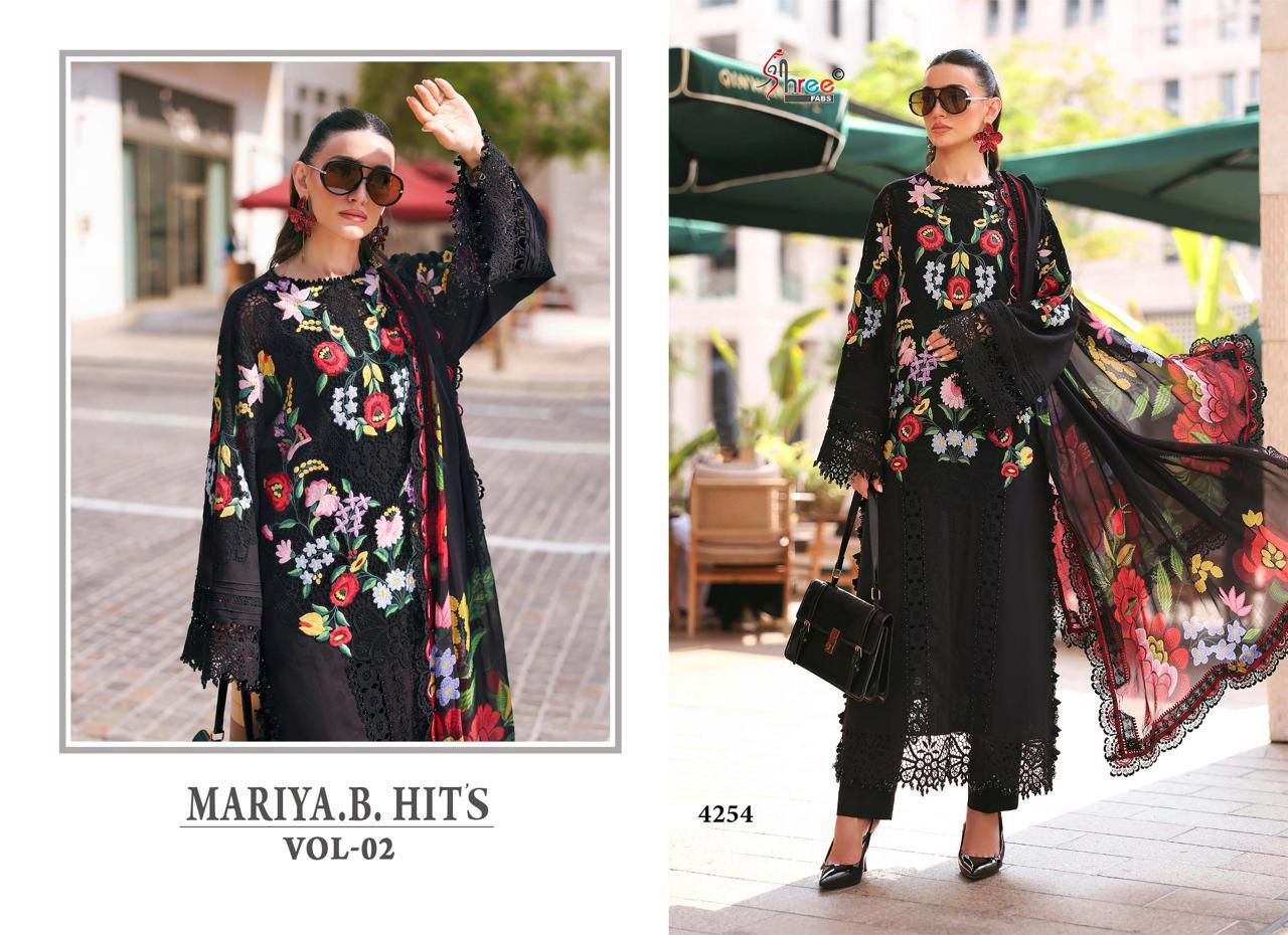 Mariya B Hits Vol 2 Shree Fabs Cotton Pakistani Salwar Suits Manufacturer India