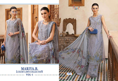 Mariya B Luxury Lawn Collection Vol 1 Shree Fabs Pure Cotton Pakistani Salwar Suits Wholesaler Gujarat