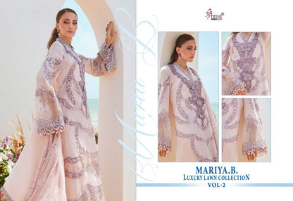 Mariya B Luxury Lawn Collection Vol 2 Shree Fabs Pure Cotton Pakistani Salwar Suits Wholesale Rate