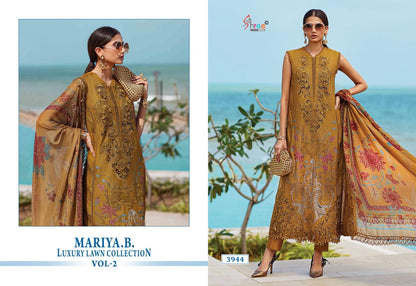 Mariya B Luxury Lawn Collection Vol 2 Shree Fabs Pure Cotton Pakistani Salwar Suits Wholesale Rate