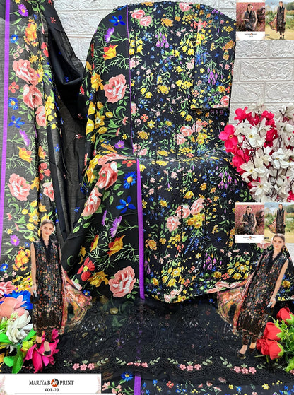 Mariya B Mprint Vol 20 Shree Fabs Pure Cotton Pakistani Patch Work Suits Wholesale