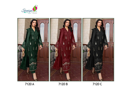 Mariya B Rayon 7120 Saniya Trendz Pakistani Salwar Suits Exporter India
