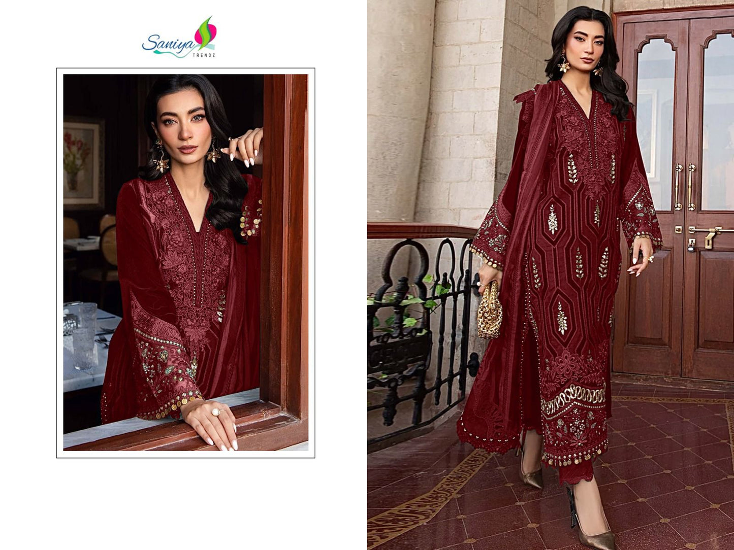Mariya B Rayon 7120 Saniya Trendz Pakistani Salwar Suits Exporter India